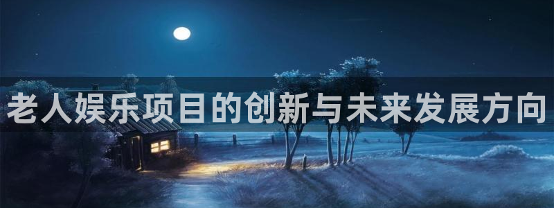 耀世娱乐体育官网登录：老人娱乐项目的创新与未来发展方向